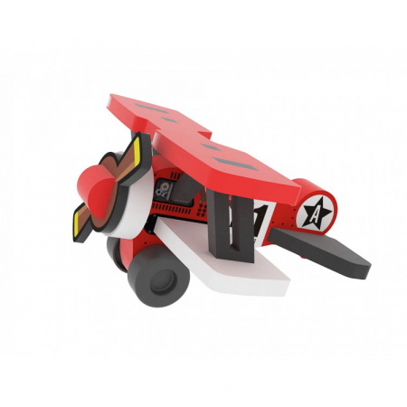 Avion modular rosu Modulo Manfred  [0]