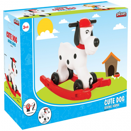 Balansoar pentru copii Pilsan Cute Dog white [2]
