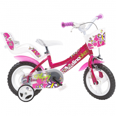 Bicicleta copii Dino Bikes 12' Flappy fuchsia [0]