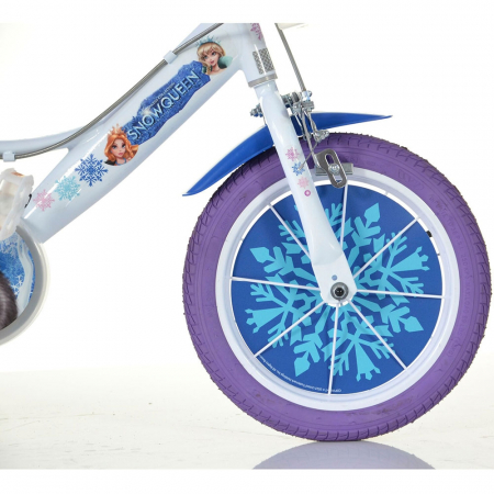 Bicicleta copii Dino Bikes 14' Snow Queen [4]