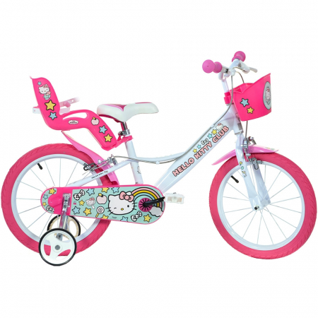 Bicicleta copii Dino Bikes 16' Hello Kitty [0]