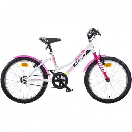 BICICLETE COPII - Bicicleta copii Dino Bikes 20' MTB fete Sport alb