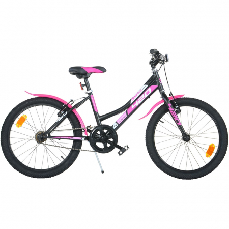 BICICLETE COPII - Bicicleta copii Dino Bikes 20' MTB fete Sport negru