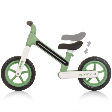 Bicicleta fara pedale Chipolino Spark green [2]