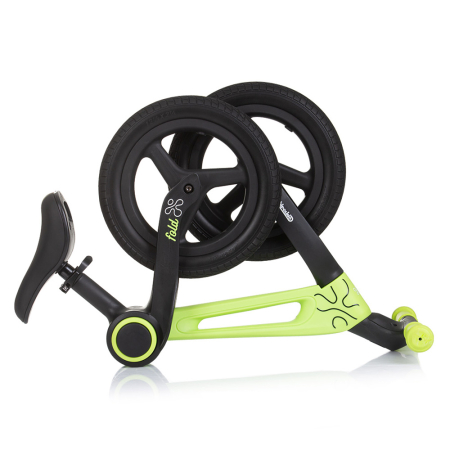 Bicicleta fara pedale pliabila Chipolino Fold X green [3]