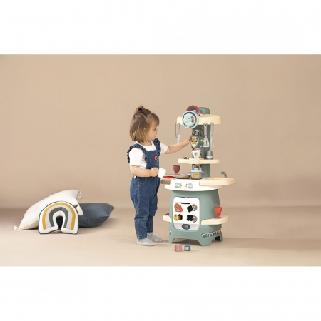 Bucatarie Smoby Cooky Kitchen albastru cu accesorii [3]
