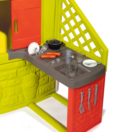 Bucatarie Smoby pentru casuta Jura Lodge cu accesorii [1]