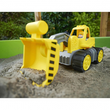 Buldozer Big Power Worker Wheel Loader cu figurina [2]
