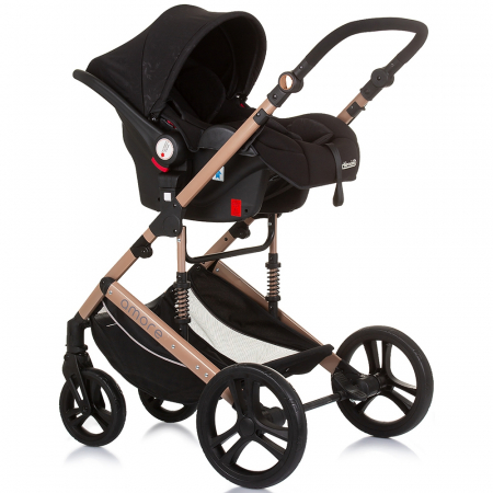 Carucior Chipolino Amore 3 in 1 obsidian gold [9]
