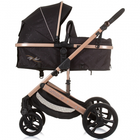 Carucior Chipolino Amore 3 in 1 obsidian gold [7]