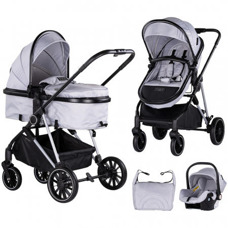 CĂRUCIOARE 3 IN 1 - Carucior Chipolino Aura 3 in 1 cloud