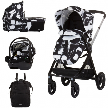 CĂRUCIOARE 3 IN 1 - Carucior Chipolino Elite 3 in 1 ink art