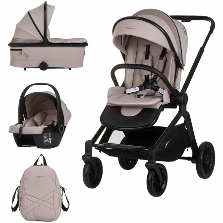 CĂRUCIOARE 3 IN 1 - Carucior Chipolino Magnum 3 in 1 tiramisu