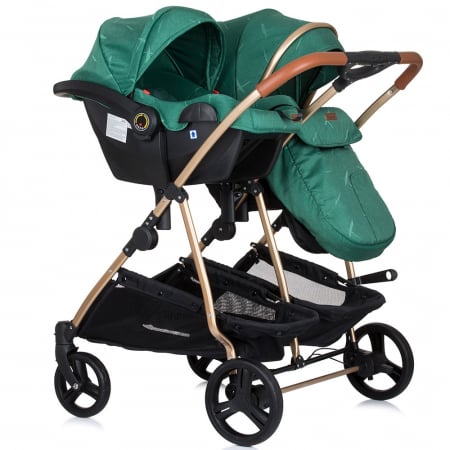 Carucior gemeni Chipolino Duo Smart 3 in 1 avocado [19]