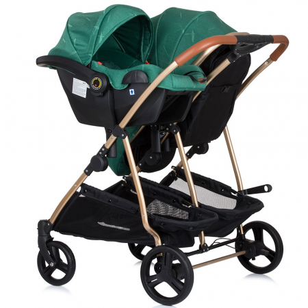 Carucior gemeni Chipolino Duo Smart 3 in 1 avocado [18]