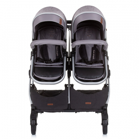 Carucior gemeni Chipolino Duo Smart 3 in 1 graphite [8]