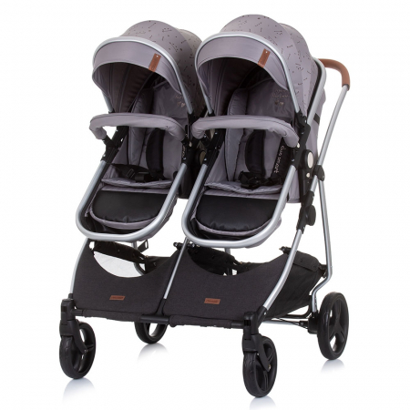 Carucior gemeni Chipolino Duo Smart 3 in 1 graphite [6]