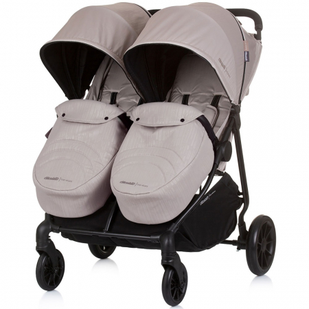 Carucior gemeni Chipolino Top Stars macadamia [1]