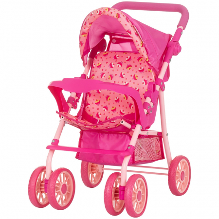 PĂPUȘI ȘI ACCESORII - Carucior pentru papusi Chipolino Dolly cupcakes