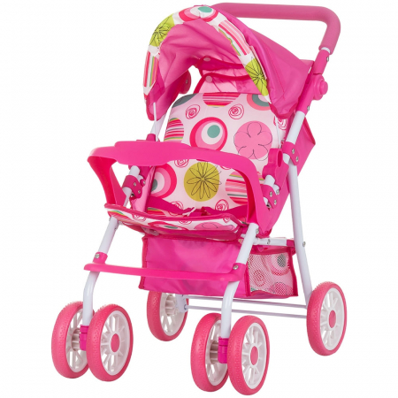 PĂPUȘI ȘI ACCESORII - Carucior pentru papusi Chipolino Dolly multicolor
