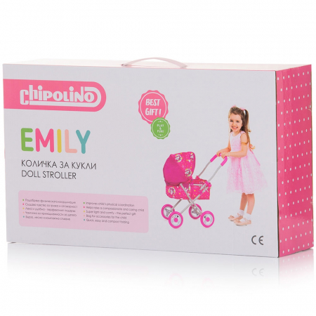 Carucior pentru papusi Chipolino Emily multicolor [3]