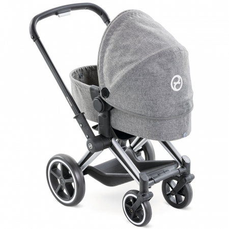 Carucior pentru papusi Smoby Cybex Corolle gri [5]