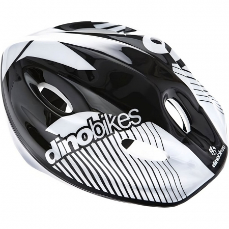 TROTINETE COPII - Casca de protectie Dino Bikes alb si gri