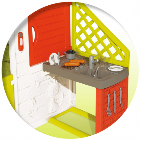 Casuta pentru copii Smoby Friends Playhouse Neo cu bucatarie [2]
