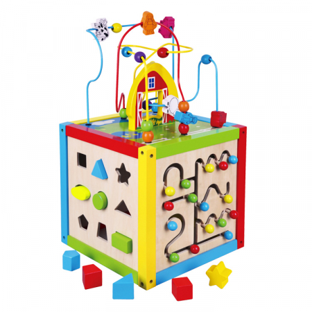 Centru de activitati din lemn 5 in 1 [1]