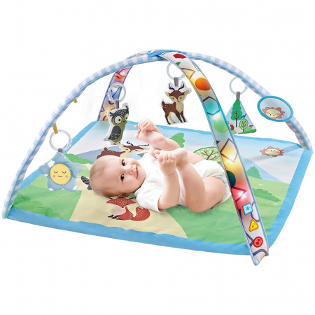 COVORAȘE DE JOACĂ - Covoras de joaca cu lumini si melodii Chipolino Forest
