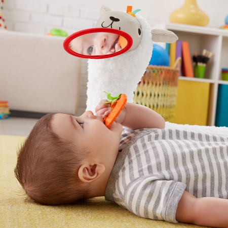 Covoras de joaca Fisher Price by Mattel Newborn Lama [3]