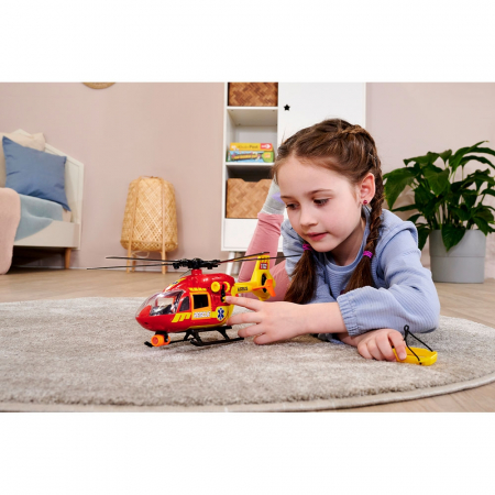 Elicopter de salvare Dickie Toys Airbus H145 1:36 36 cm cu lumini si sunete [6]