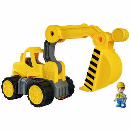 Excavator Big Power Worker cu figurina [0]