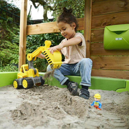 Excavator Big Power Worker cu figurina [4]