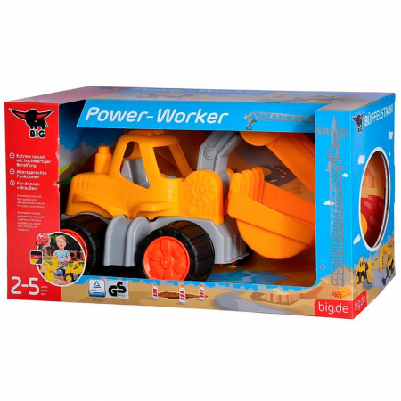 Excavator Big Power Worker Digger [3]