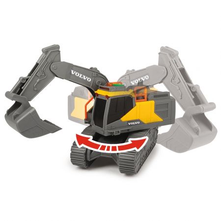 Excavator Dickie Toys Volvo Tracked Excavator [3]