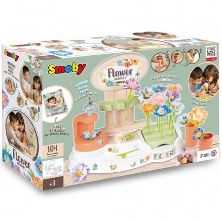 Florarie pentru copii Smoby Flower Market cu accesorii [9]