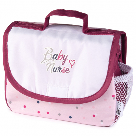 Gentuta de infasat pentru papusa Smoby Baby Nurse Changing Bag cu accesorii [2]