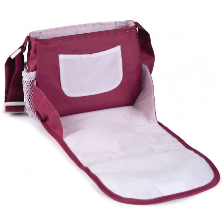 Gentuta de infasat pentru papusa Smoby Baby Nurse Changing Bag cu accesorii [4]