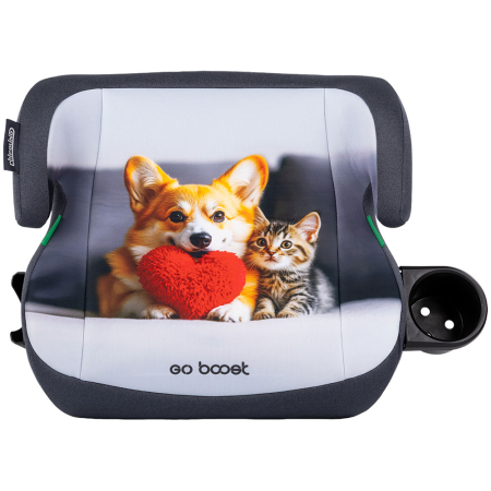 SCAUNE AUTO COPII - Inaltator auto Chipolino Go Boost I-Size 125-150 cm corgi