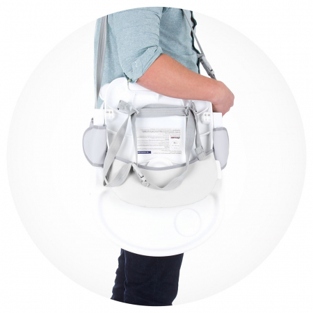 Inaltator scaun de masa Chipolino Lollipop blush [10]