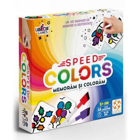 JUCĂRII EDUCATIVE - Joc de societate Speed colors
