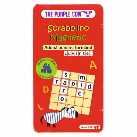 DIVERSE - Joc magnetic pentru calatorii Scrabblino magnetic