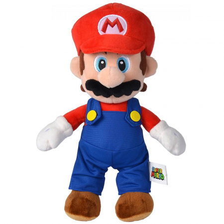 Jucarie de plus Simba Super Mario, Mario 30 cm [0]