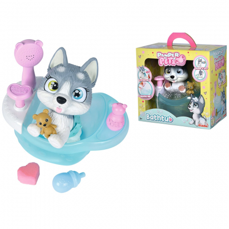 Jucarie Simba Caine Pamper Petz Bathtub cu accesorii [0]