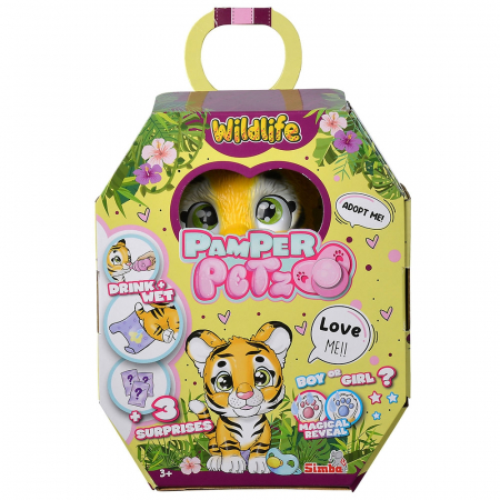 Jucarie Simba Tigru Pamper Petz Tiger cu accesorii [10]