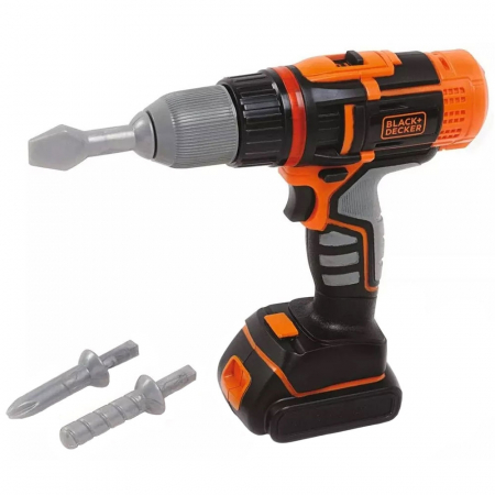 Jucarie Smoby Bormasina electronica Black & Decker cu accesorii [0]