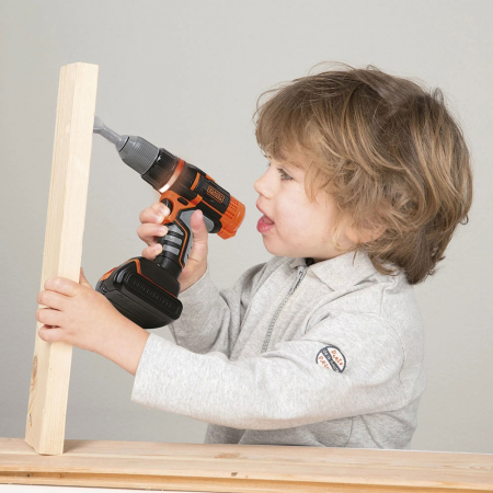 Jucarie Smoby Bormasina electronica Black & Decker cu accesorii [2]