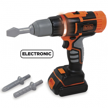 Jucarie Smoby Bormasina electronica Black & Decker cu accesorii [1]