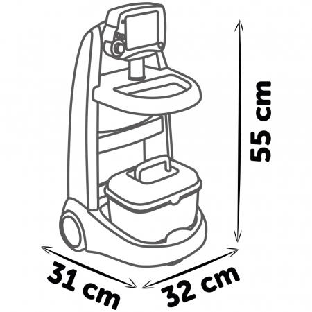Jucarie Smoby Set doctor cu carucior si accesorii [1]